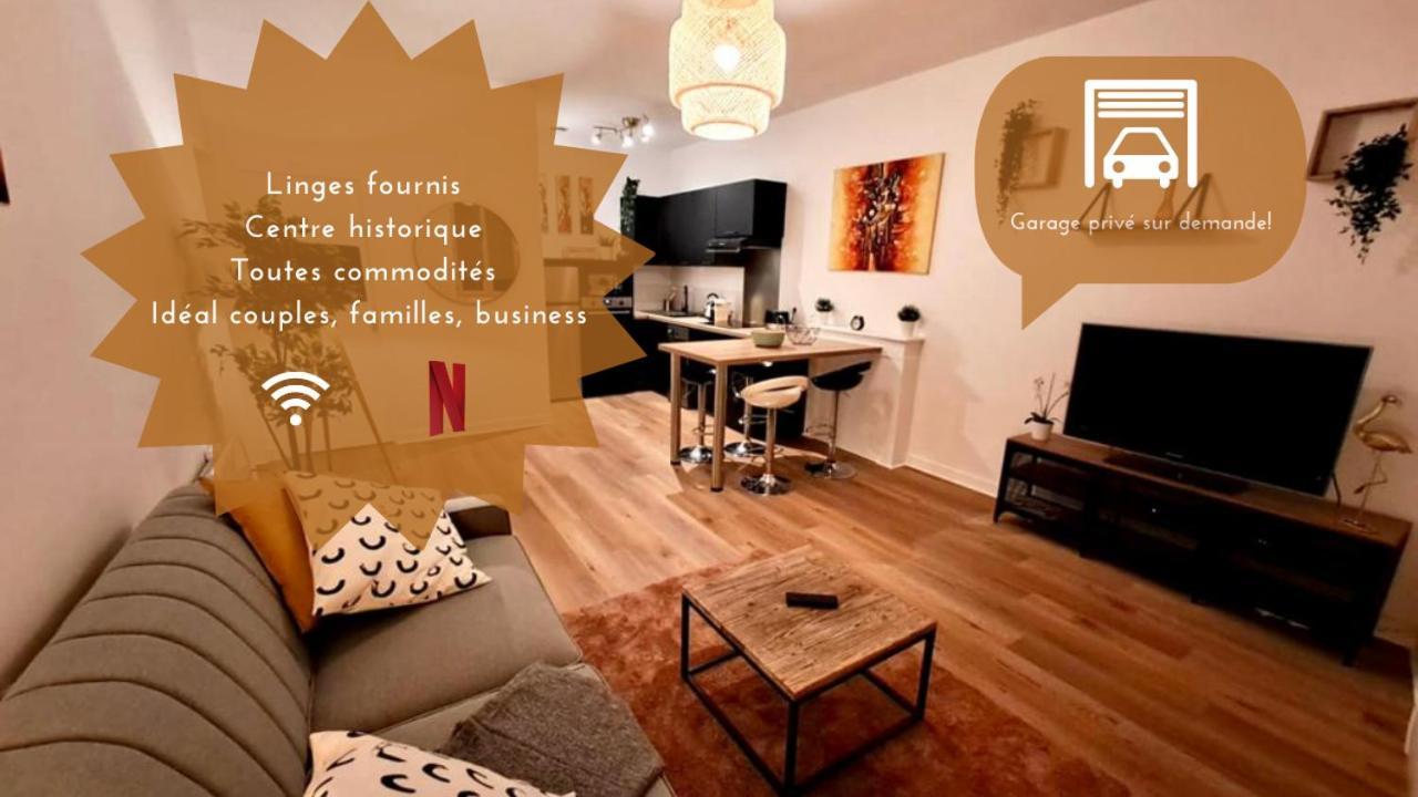Le Saint Jean , Centre Historique, Wifi, Tout Equipe, Ideal Famille, Business, Ou Simple Escapade Niort Exteriör bild